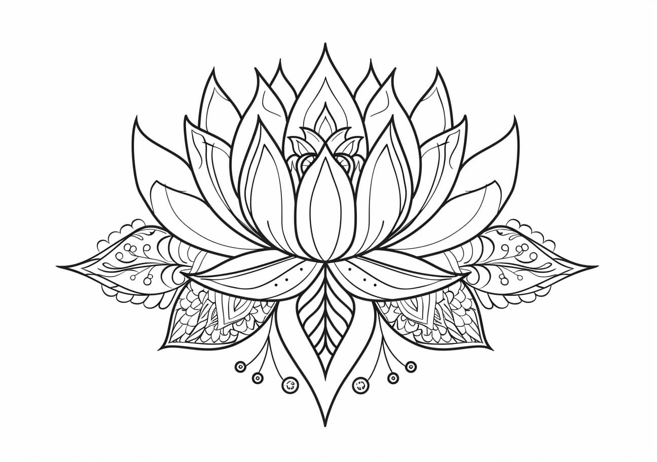 Lotus Mandala Ideas, Lotus flower mandala art