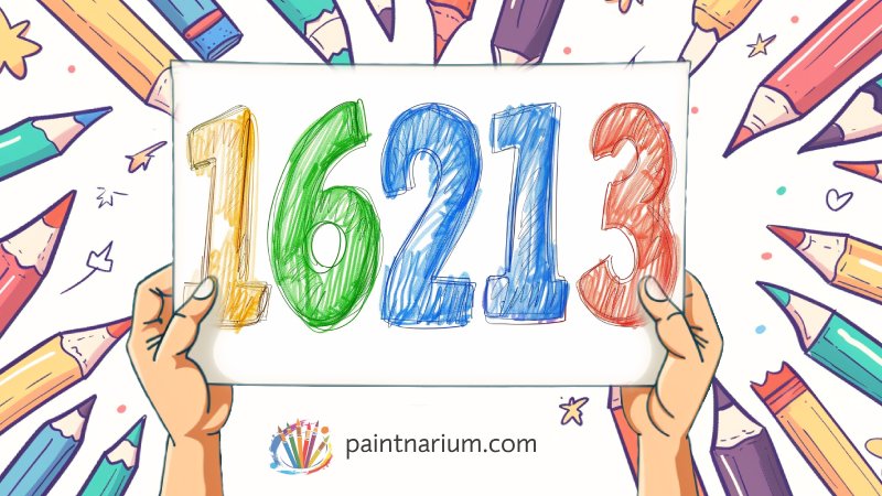 Numbers Coloring Page