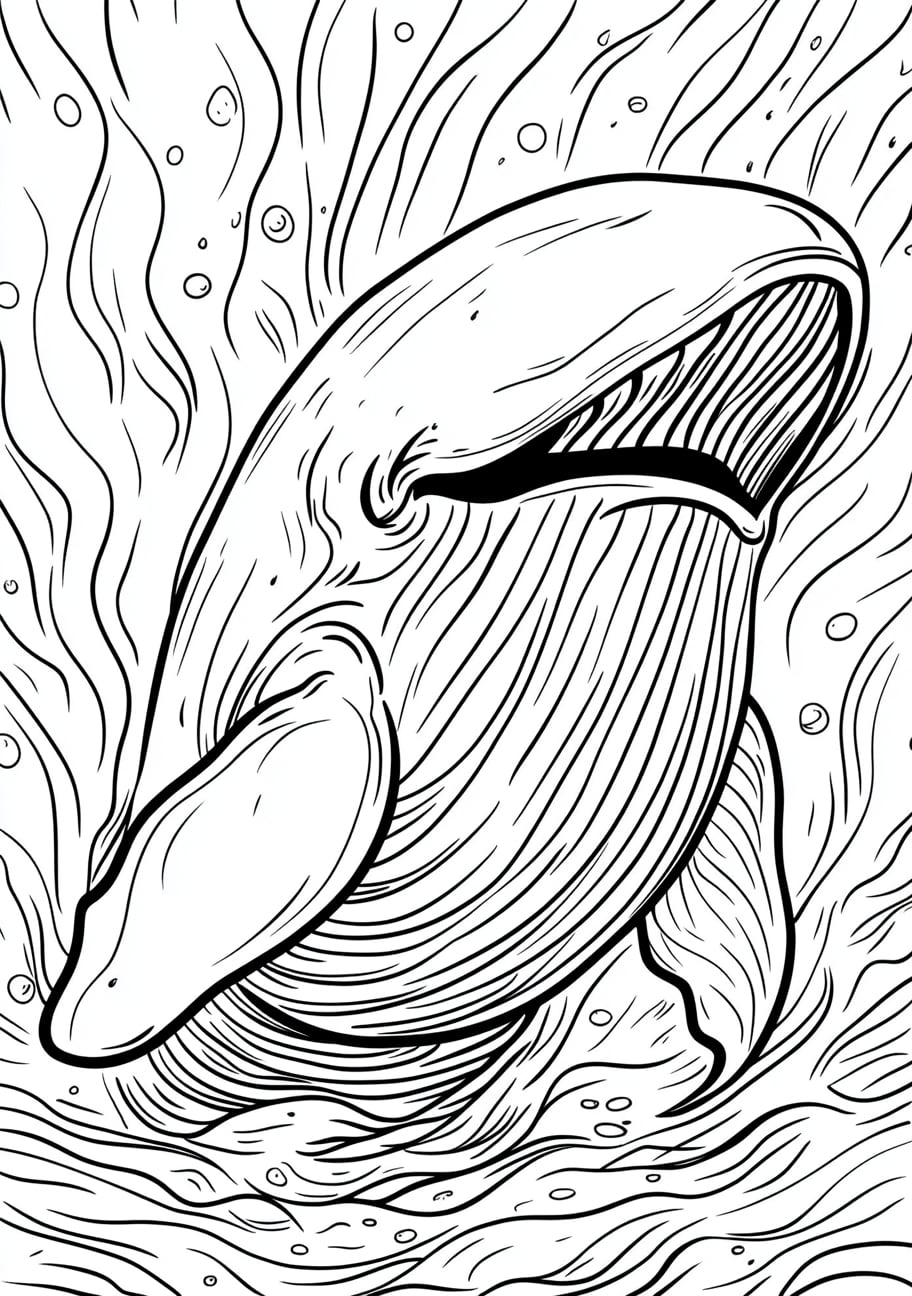 Jonah and the Whale Coloring Pages, Jonah in the whales mouth